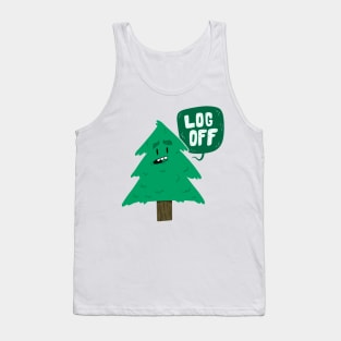 Log Off Tank Top